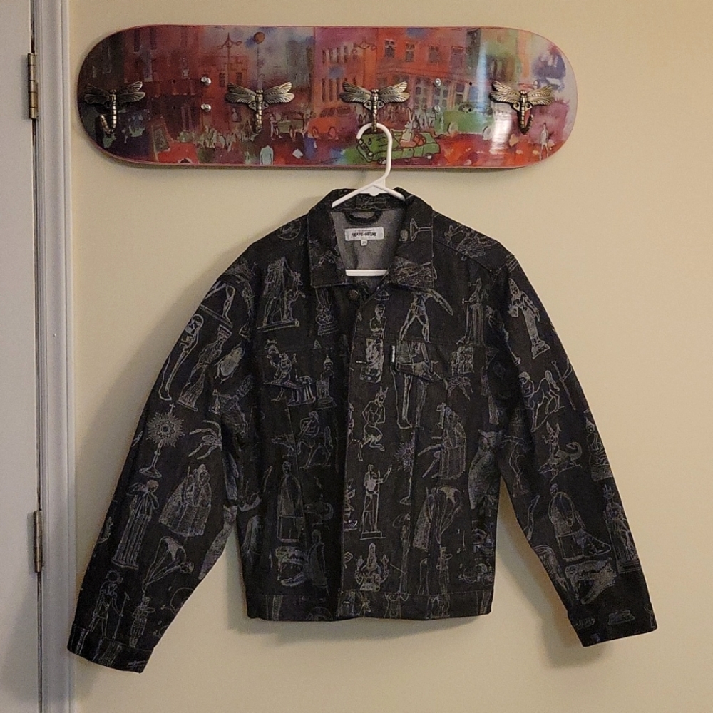 Lightly used FA F*ckingAwesome Turkish Denim Jean jacket 3M
